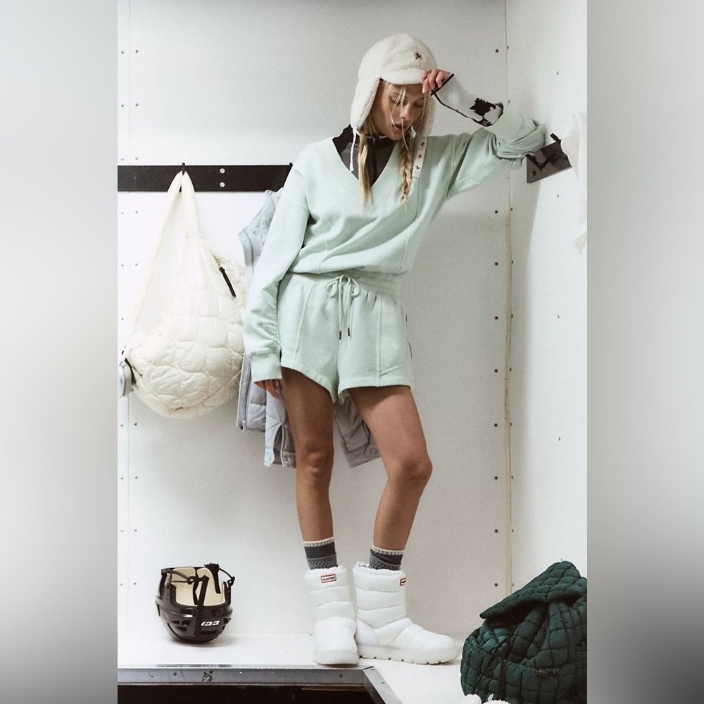 NWT Free People Intercept Romper - Pistachio $128 MSRP